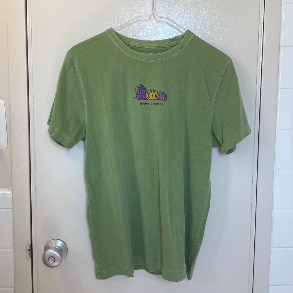 Life is Good happy camper shirt